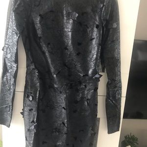 Faux leather with mesh back BCBG !